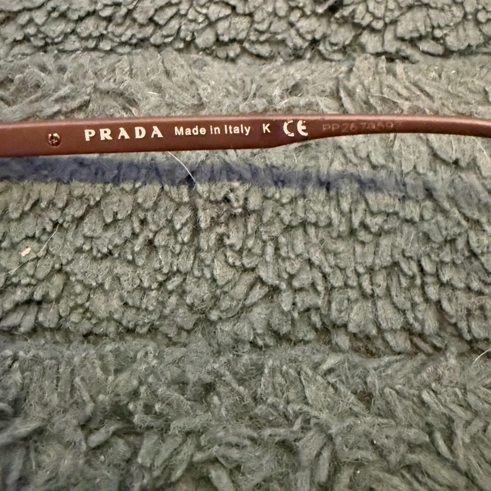 Prada Clear Frame Rectangular Glasses - Picture 5 of 5